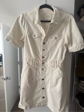 paige paradis mini dress PAIGE Paradis Ruffle Tiered Mini Dress